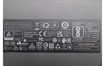 Lenovo 5KM0U88214 Keyboard_Mouse, Wireless, German, Luna Grey