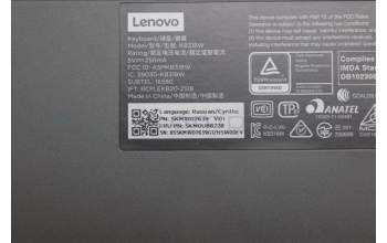 Lenovo 5KM0U88228 Keyboard_Mouse, Wireless, Russian/Cyrillic, Luna Grey