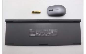 Lenovo 5KM0U88247 Keyboard_Mouse, Wireless, Czech/Slovakian, Luna Grey