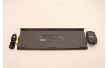 Lenovo 5KM1B81125 Keyboard_Mouse,Wireless,Belgium English,Storm Grey