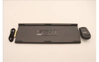 Lenovo 5KM1B81153 Keyboard_Mouse,Wireless,Swiss French/German,Storm Grey
