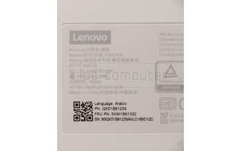 Lenovo 5KM1B81332 Keyboard_Mouse, Wireless, Arabic, Cloud Grey