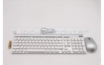 Lenovo 5KM1B81346 Keyboard_Mouse,Wireless,Hebrew,Cloud Grey