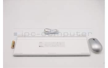 Lenovo 5KM1B81346 Keyboard_Mouse,Wireless,Hebrew,Cloud Grey