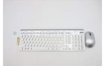 Lenovo 5KM1B81357 Keyboard_Mouse, Wireless, Russian Cyrillic, Cloud Grey, Non Backlight
