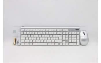 Lenovo 5KM1B81373 Keyboard_Mouse,Wireless,Nordic,Cloud_Grey,Non_Backlight