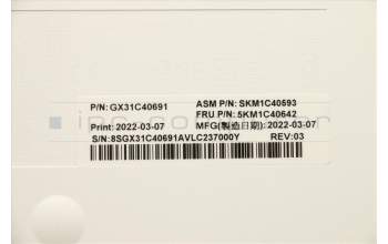 Lenovo 5KM1C40642 Keyboard_Mouse,Wireless,Arabic,White_Grey,Non_Backlight