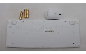 Lenovo 5KM1C40644 Keyboard_Mouse,2.4G,Belgium English,Grey