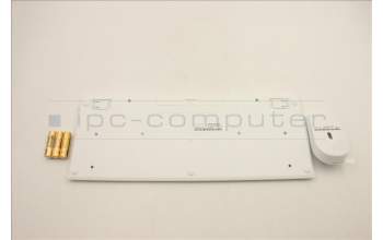 Lenovo 5KM1C40654 Keyboard_Mouse,Wireless,German,White_Grey,Non_Backlight