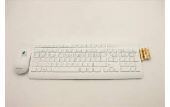 Lenovo 5KM1C40667 Keyboard_Mouse,Wireless,Portuguese,White_Grey,Non_Backlight