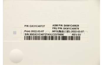 Lenovo 5KM1C40678 Keyboard_Mouse,Wireless,UK English,White Grey,Non_Backlight