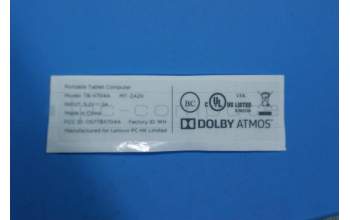 Lenovo 5L18C09490 TB-X704A Rating LBL&*HQ60406349000 CS