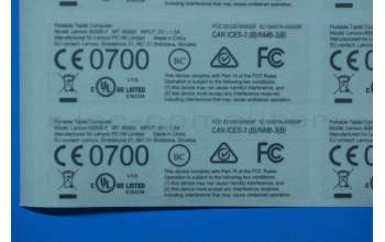 Lenovo 5L19A6MVW0 A5500 Rating Label&*82LVP60003W CS