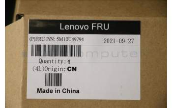 Lenovo 5M10U49794 MECH_ASM F/BEZEL_DECO_TOUCH_ASSY_BK