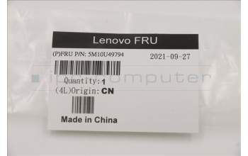 Lenovo 5M10U49794 MECH_ASM F/BEZEL_DECO_TOUCH_ASSY_BK