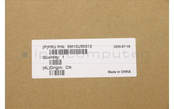 Lenovo 5M10U50312 MECH_ASM R/IO,T550,double side Black,WST