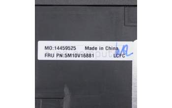 Lenovo 5M10V16881 C-Abdeckung mit Tastatur, Schweiz, Schwarz