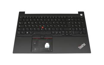 5M10V16903 Original Lenovo Tastatur inkl. Topcase DE (deutsch) schwarz/schwarz mit Backlight und Mouse-Stick