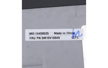 Lenovo 5M10V16945 C-Cover with keyboard,Czech/Slovakian,Silver,Non_Backlight