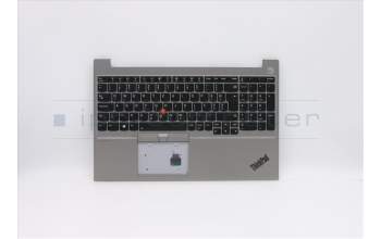 Lenovo 5M10V16980 MECH_ASM BLKBD ASM_SR_UK SLV