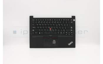 Lenovo 5M10V17007 C-Cover with keyboard, Arabic, Black, Non-Backlight, US