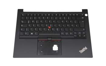 5M10V17012 Original Lenovo Tastatur inkl. Topcase DE (deutsch) schwarz/schwarz mit Mouse-Stick ohne Backlight