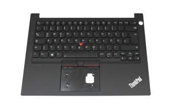 5M10V17046 Original Lenovo Tastatur inkl. Topcase DE (deutsch) schwarz/schwarz mit Backlight und Mouse-Stick