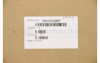 Lenovo 5M10V24867 C-Cover with keyboard, Switzerland, Iron Grey, WLAN, UK