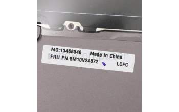 Lenovo 5M10V24872 C-Cover with keyboard, UK English, Iron Grey, WLAN, UK