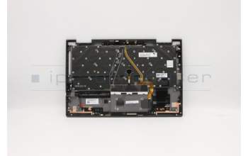 Lenovo 5M10V24937 C-Cover with keyboard, Spanish, Iron Grey, WWAN, UK