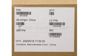 Lenovo 5M10V25009 Ratchet-1 FRU_GRP_WQHD_Touch_Laibao+LGD_