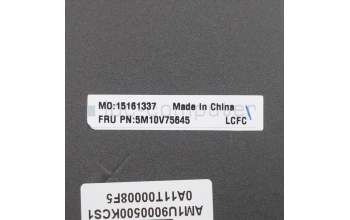 Lenovo 5M10V75645 Base Cover, WLAN, colour: Storm Grey, material: Aluminium