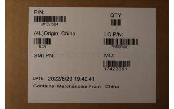 Lenovo 5M10V75664 Lenovo LCD Module,16\",WQUXGA,Touch,Anti-reflection,Anti-Smudge,IPS,400nit,100%DCI-P3,w/RGB+IR Camera