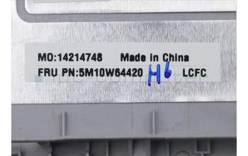 Lenovo 5M10W64420 MECH_ASM BL KB W C ASM HUN SR UK