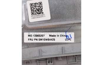 Lenovo 5M10W64425 MECH_ASM BL KB W C Cover ASM RUS SLV US