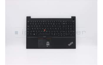 Lenovo 5M10W64590 C-Cover with keyboard, French, Black, Backlight, Non-Fingerprint, US
