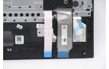 Lenovo 5M10W64621 C-Cover with keyboard, Belgian, Black, Backlight, Fingerprint, UK