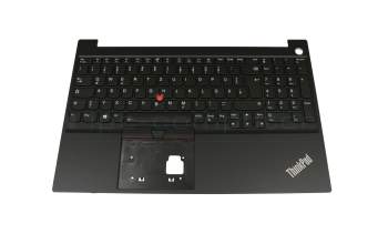 5M10W64625 Original Lenovo Tastatur inkl. Topcase DE (deutsch) schwarz/schwarz mit Backlight und Mouse-Stick