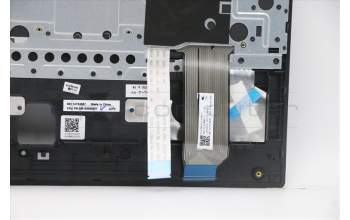 Lenovo 5M10W64627 C-Cover with keyboard, Hungarian, Black, Backlight, Fingerprint, UK