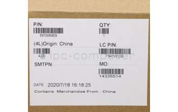 Lenovo 5M10W64629 MECH_ASM FRU ASM BL FPR BK UK ITA
