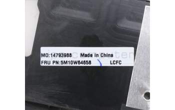 Lenovo 5M10W64658 C-Abdeckung mit Tastatur, Englisch (US, Euro), Schwarz