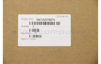 Lenovo 5M10W78874 C-Cover with keyboard, Danish, UK