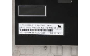 Lenovo 5M10W78874 C-Abdeckung mit Tastatur, Dänisch