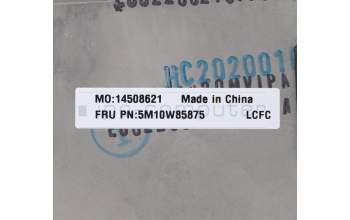Lenovo 5M10W85875 MECH_ASM GRP KBD BZL,ARA,WL,DB,CHY