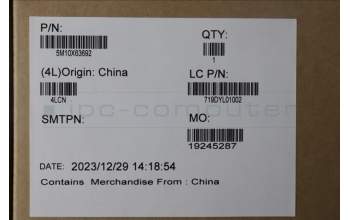 Lenovo 5M10X63692 Lenovo LCD Module,16.3\",2K,Touch,Anti-Smudge,OLED,400nit,100%DCI-P3