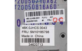 Lenovo 5M10Y85798 MECH_ASM WW C-Cvr+RUS KB ASM,CHY