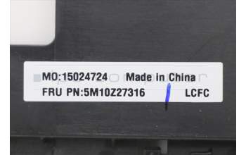 Lenovo 5M10Z27316 MECH_ASM FRU KB Cc_PT_FP_BK_UK_UK