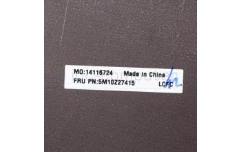 Lenovo 5M10Z27415 MECH_ASM LCD Rear Cover FHD Touch IR Mic Deep Black