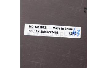 Lenovo 5M10Z27416 MECH_ASM LCD Rear Cover FHD Touch RGB Mic Deep Black