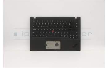 Lenovo 5M10Z27439 C-Cover with keyboard, Brazil Portuguese, Deep Black, WLAN, UK
